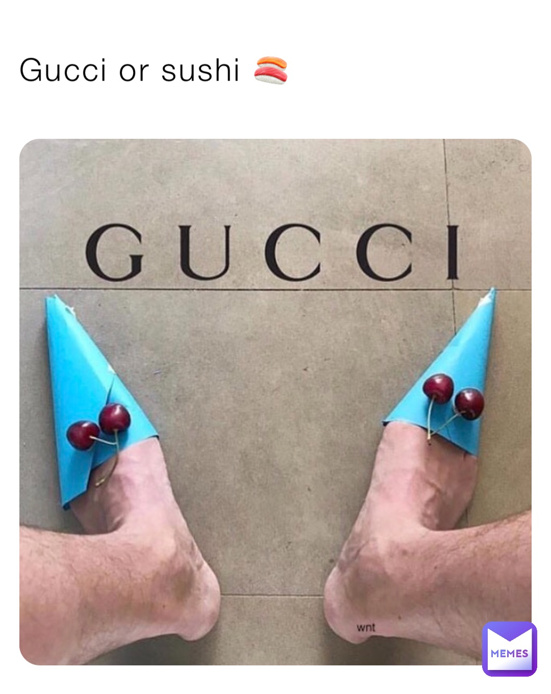 Gucci or sushi 🍣