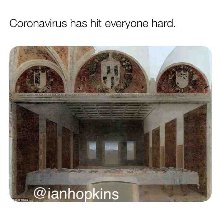 #Coronavirus #LastSupper #jesusmemes