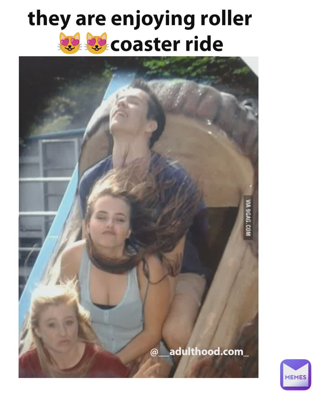 they are enjoying roller 😻😻coaster ride @__adulthood.com_