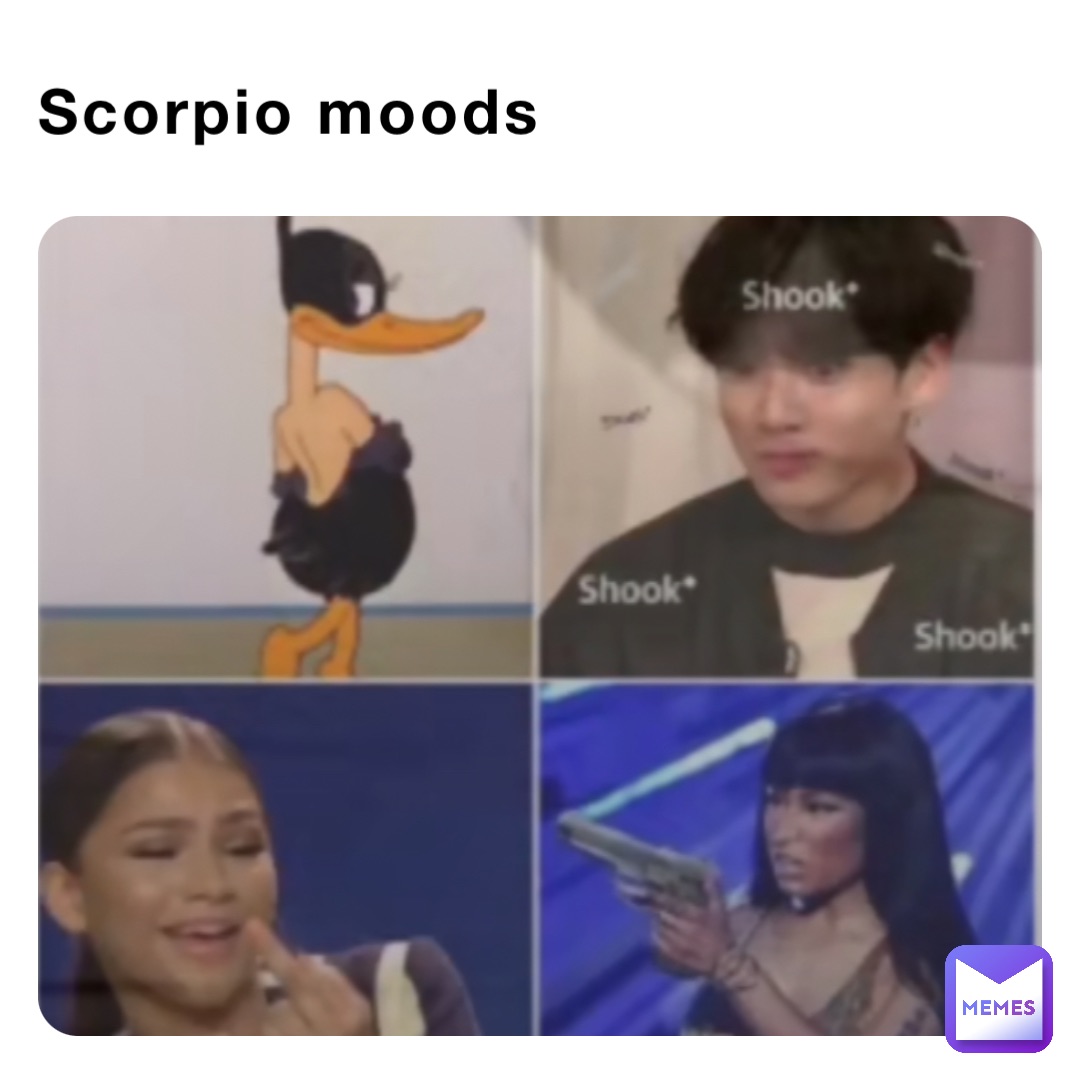 Scorpio moods