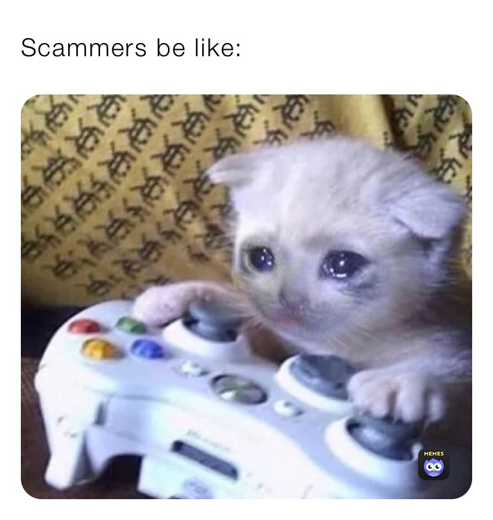 Scammers be like: