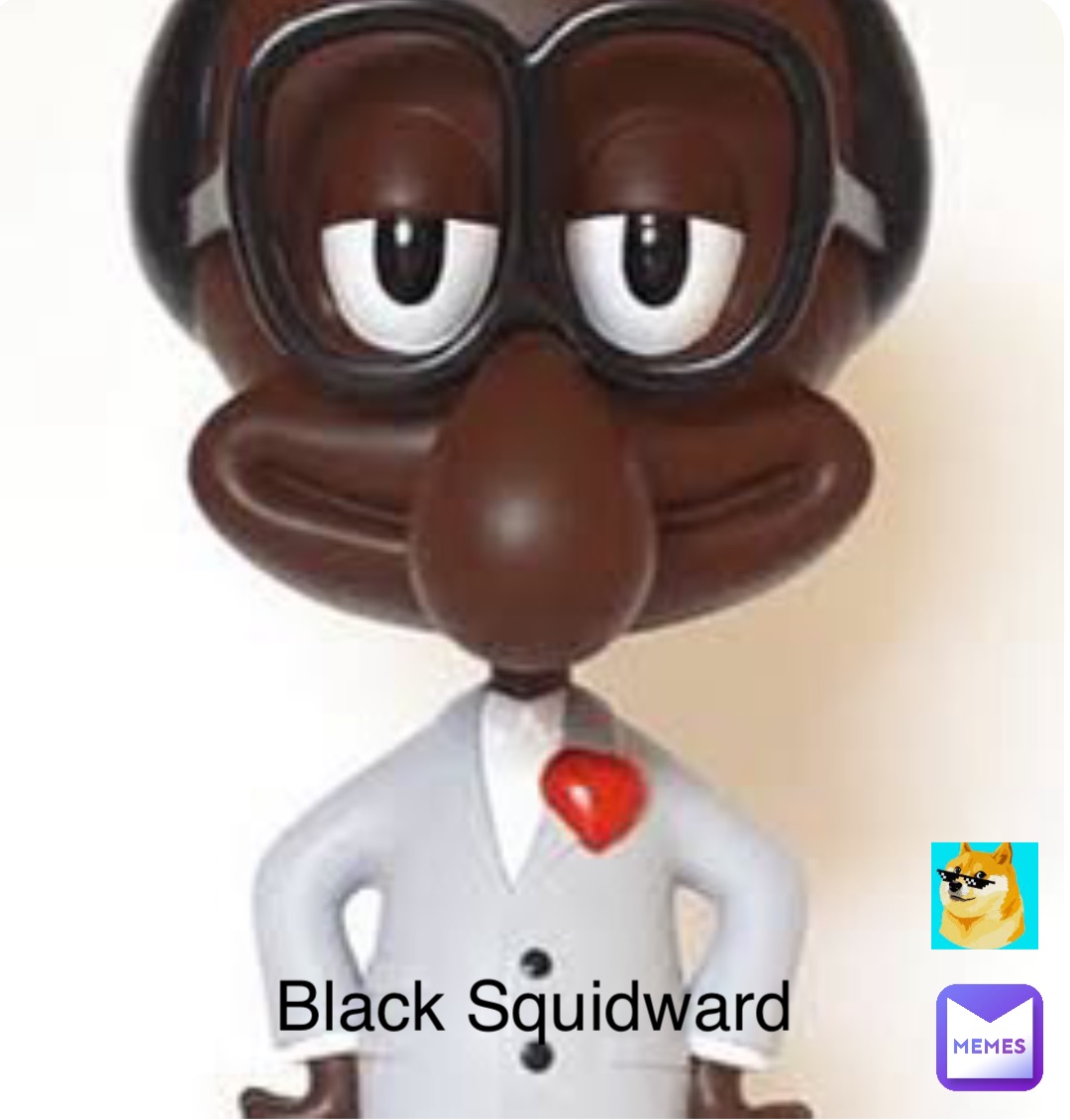 Double tap to edit Black Squidward
