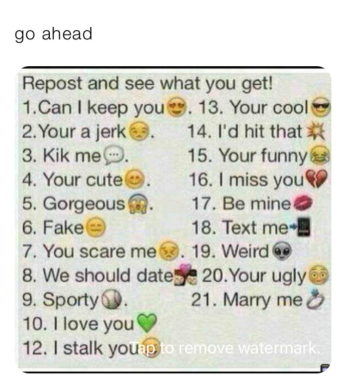 go ahead