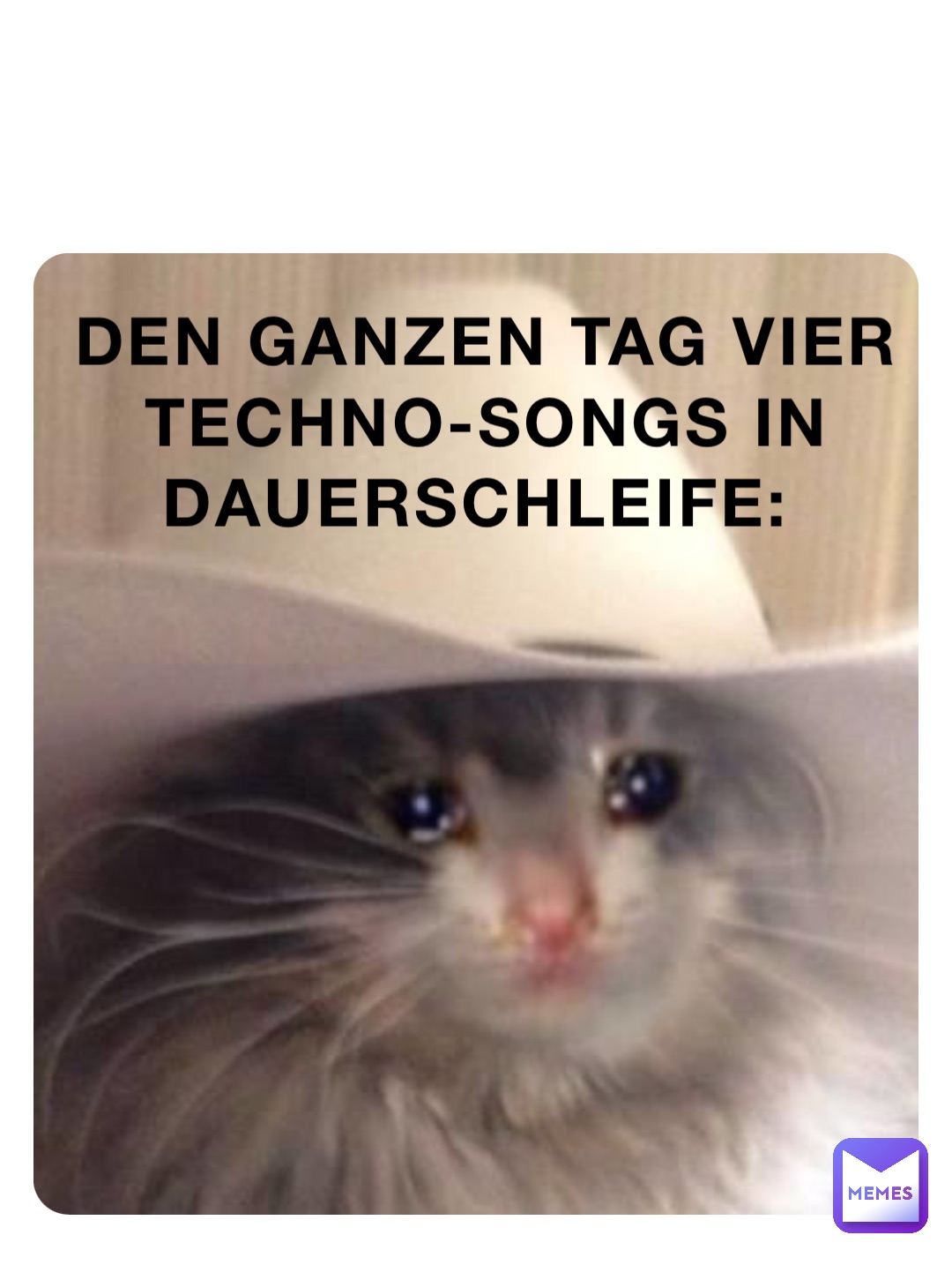 Den ganzen Tag vier Techno-Songs in Dauerschleife: