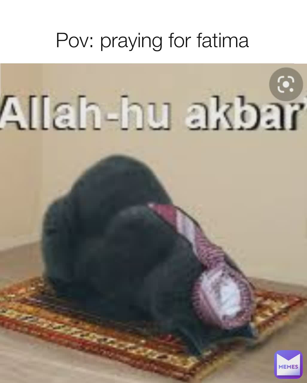 Pov: praying for fatima