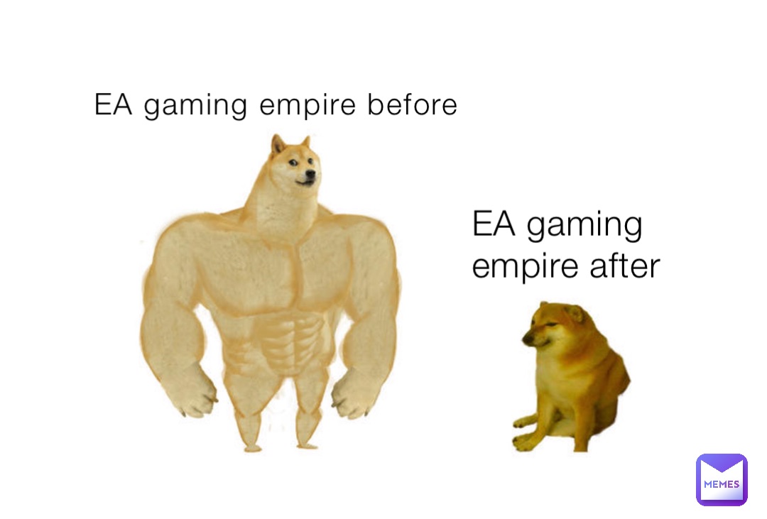 EA gaming empire before EA gaming empire after