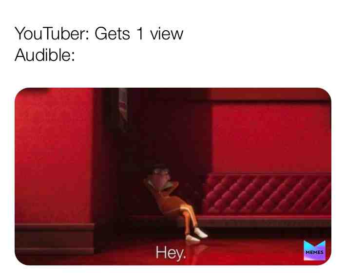  #hey #audible #sponsor #yt #youtube