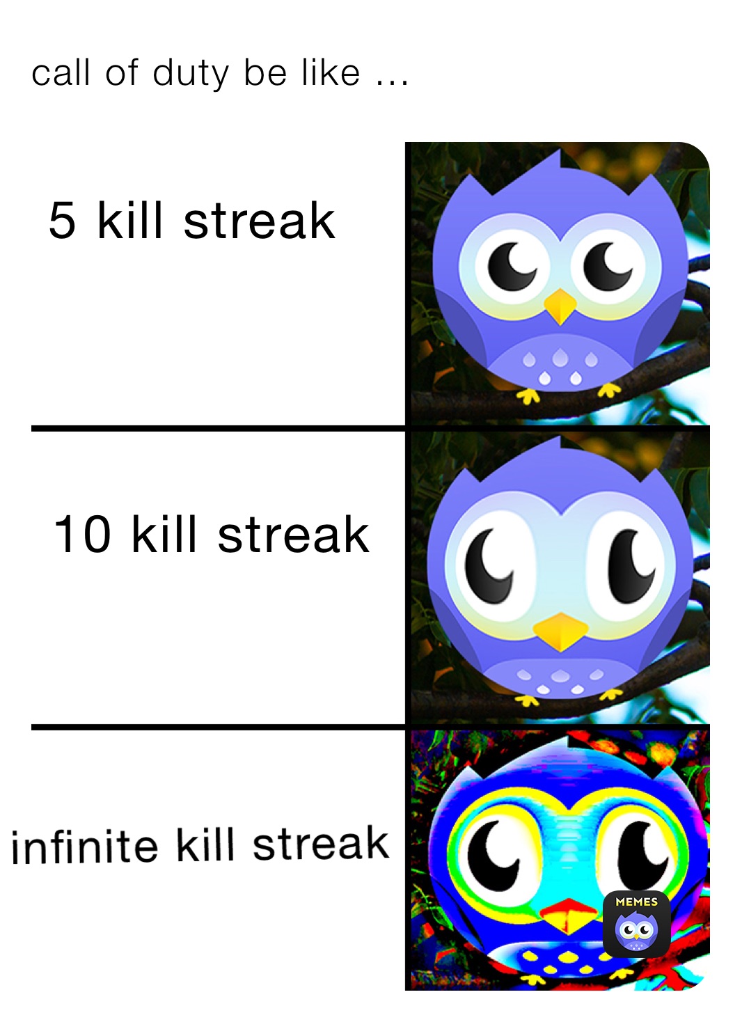 call of duty be like ...