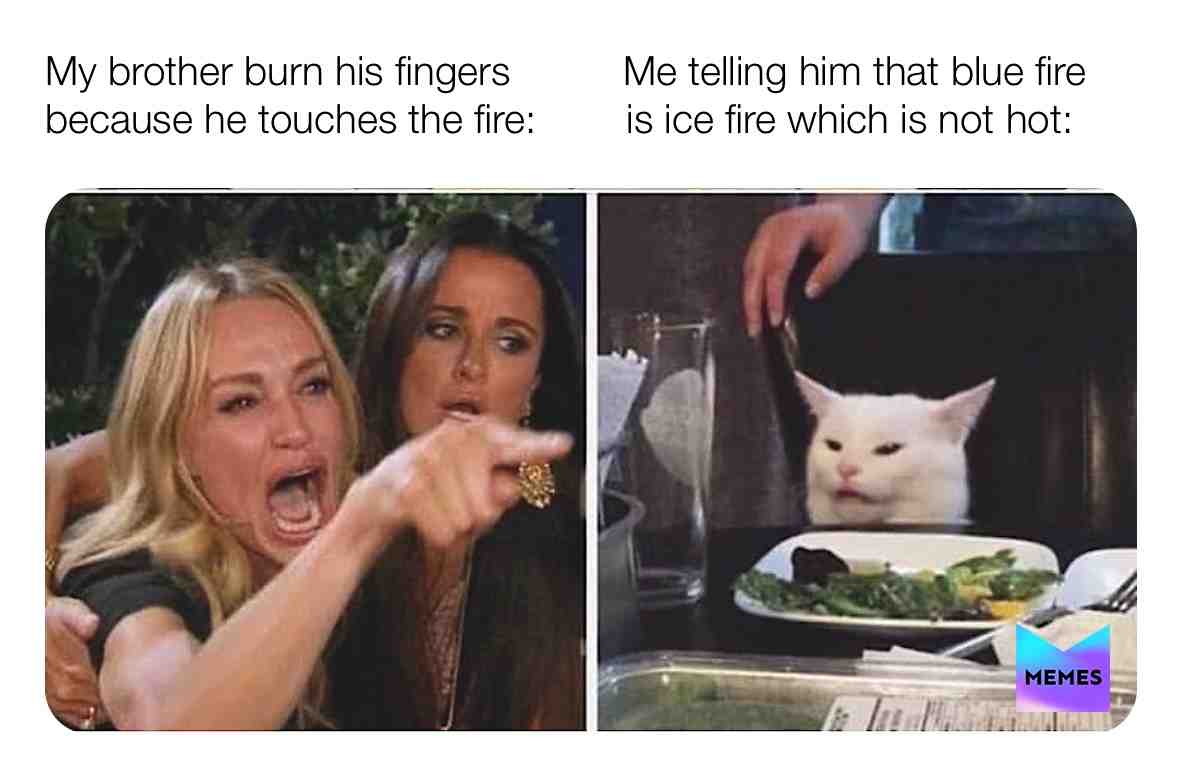 hello brother..how\u2019s the touch of fire?\ud83d\ude2f
#littlebrother #stupid #brother #smirking