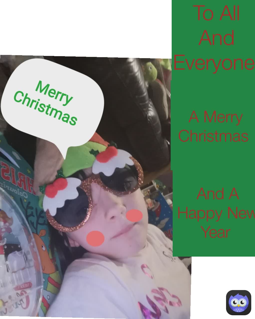 A Merry Christmas  And A Happy New Year  To All And Everyone 