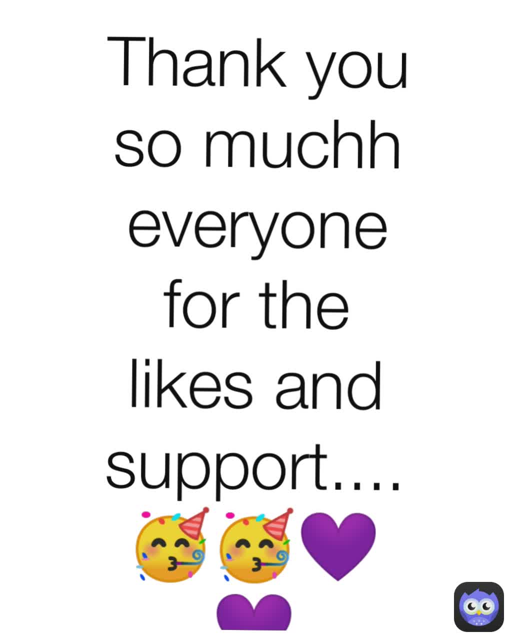 Thank you so muchh everyone for the likes and support....🥳🥳💜💜