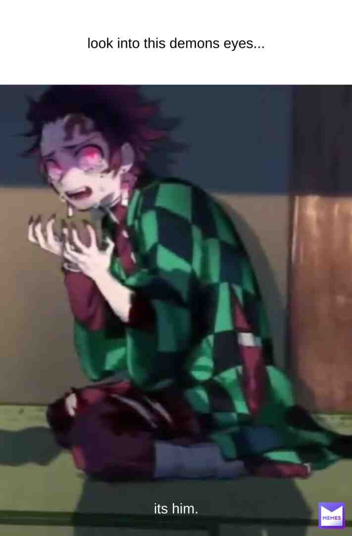 spoilers! the next season he becomes a demon i thing :0 #demonslayer