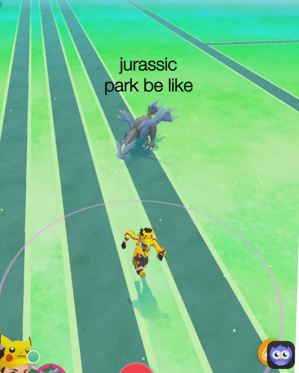 jurassic park be like