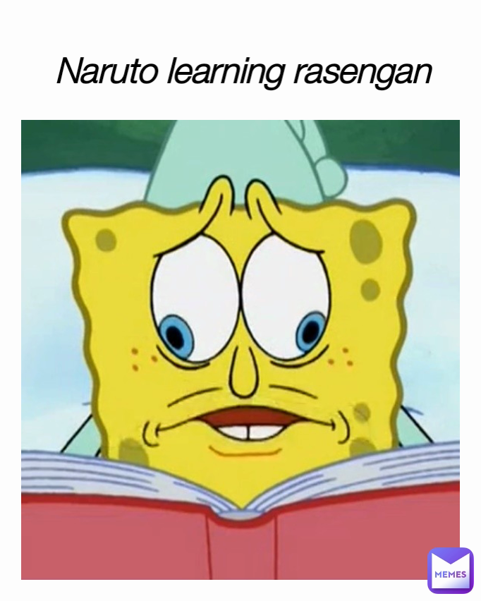 Naruto learning rasengan 
