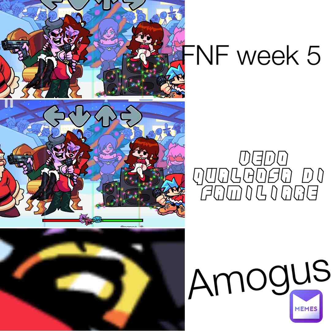 #amongus dentro FNF