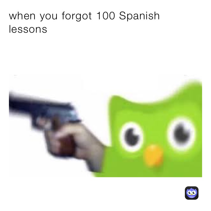 when you forgot 100 Spanish lessons 