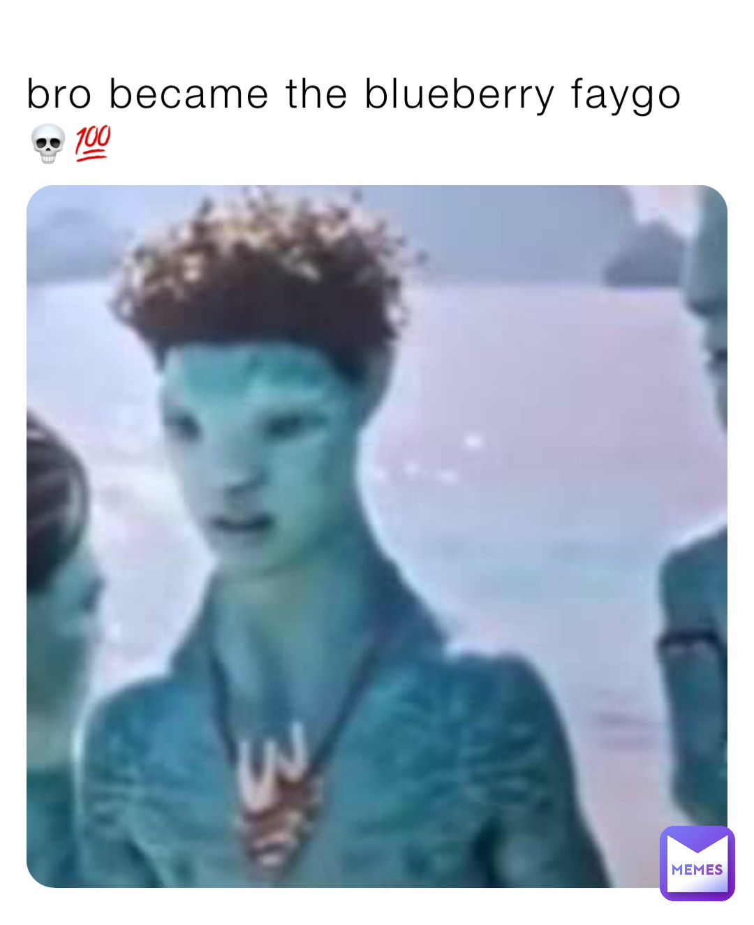 bro became the blueberry faygo 💀💯