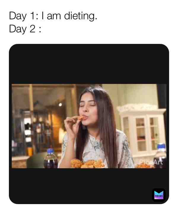 Me being on diet #diet #foodie