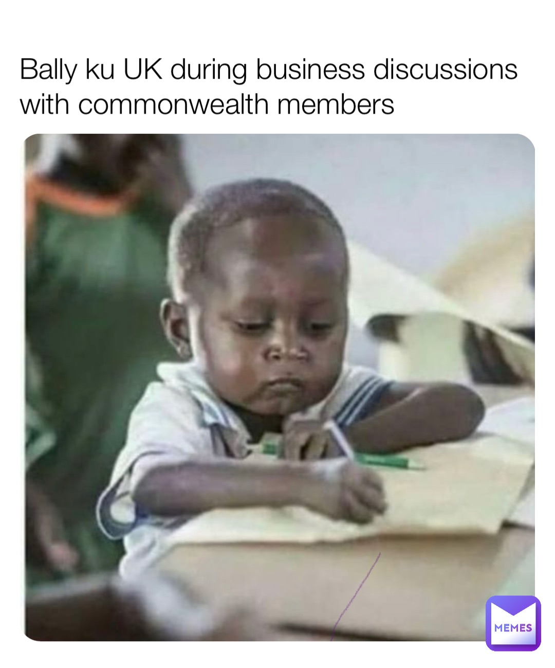 Bally ku UK during business discussions with commonwealth members