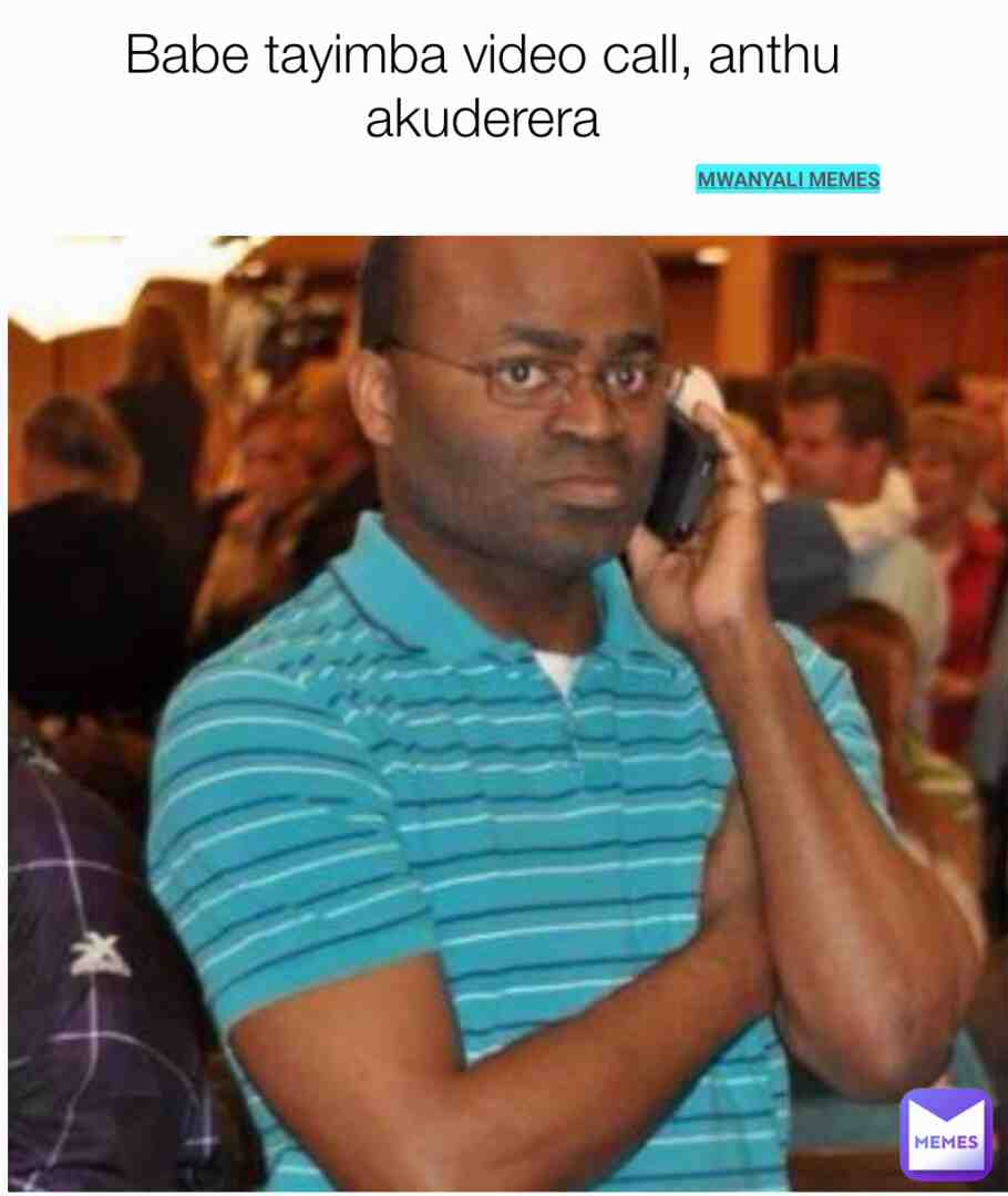 Meme shared by @mwanyali