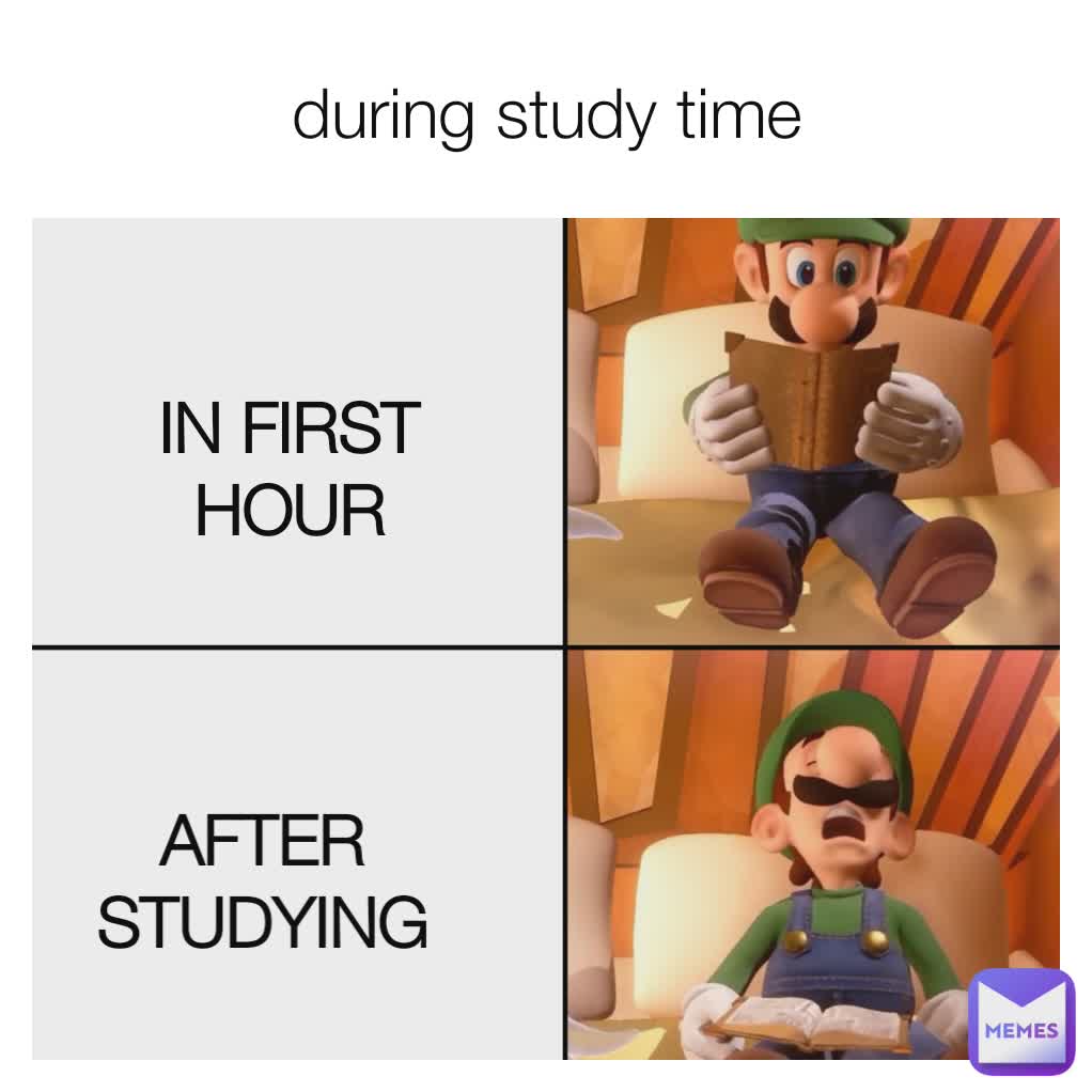 during study time in first hour
 IN FIRST HOUR AFTER STUDYING