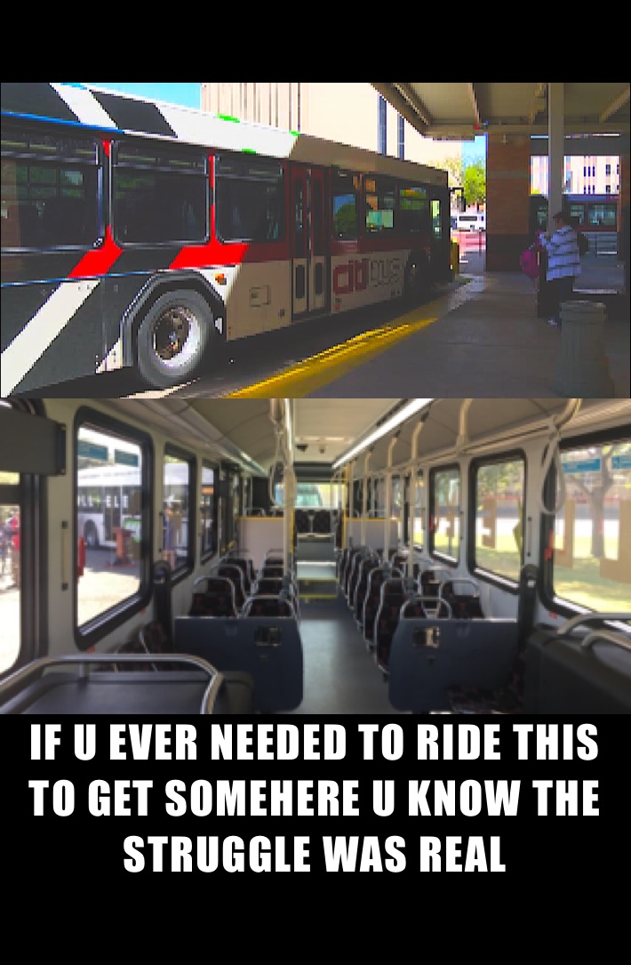 IF U EVER NEEDED TO RIDE THIS TO GET SOMEHERE U KNOW THE STRUGGLE WAS REAL