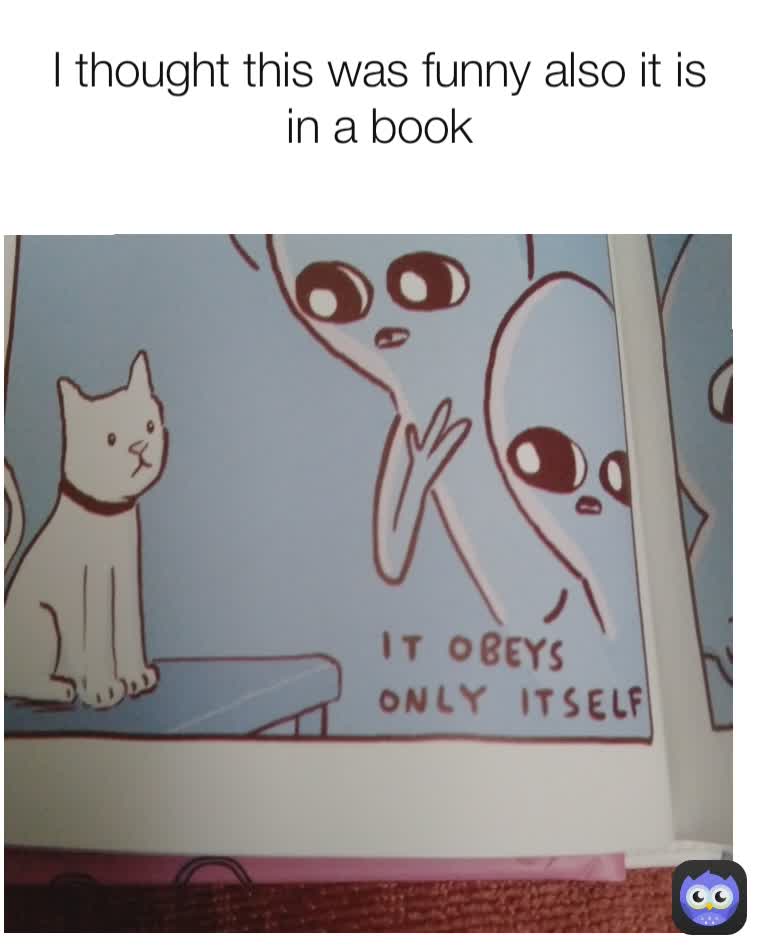 I thought this was funny also it is in a book