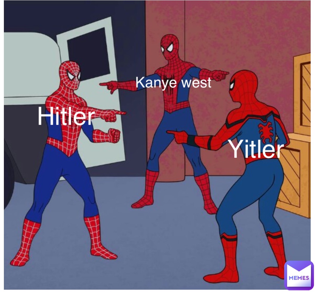 Double tap to edit Kanye west Hitler Yitler