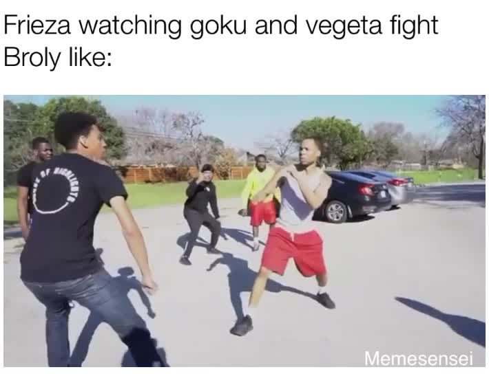 They was running