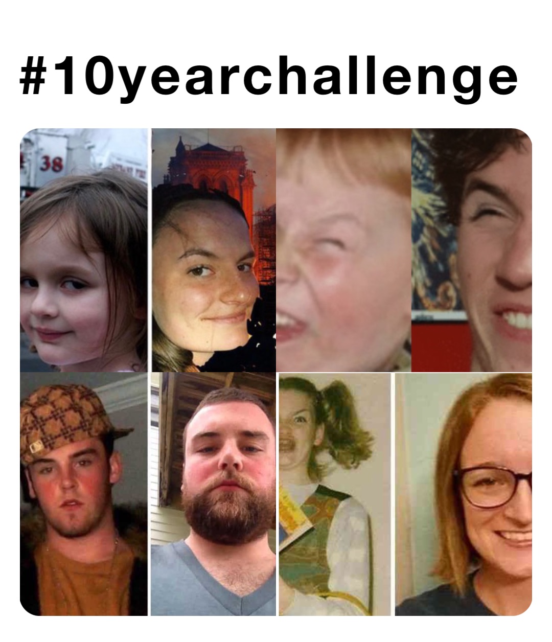 #10yearchallenge