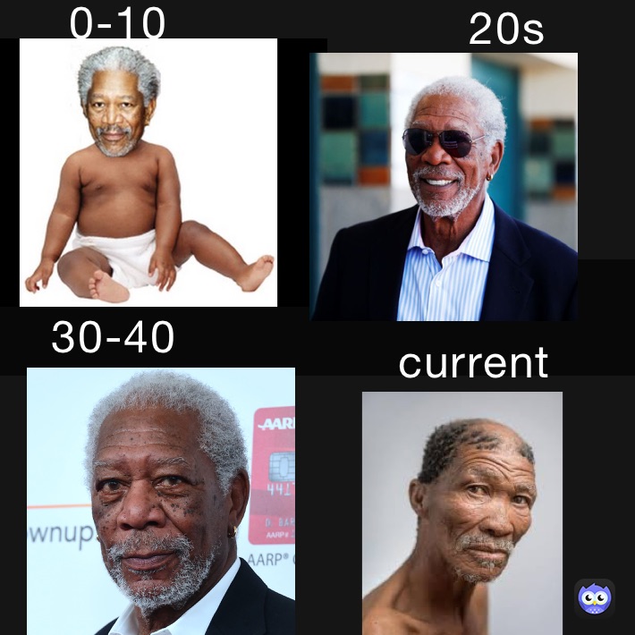 evolution of Morgan freeman 
