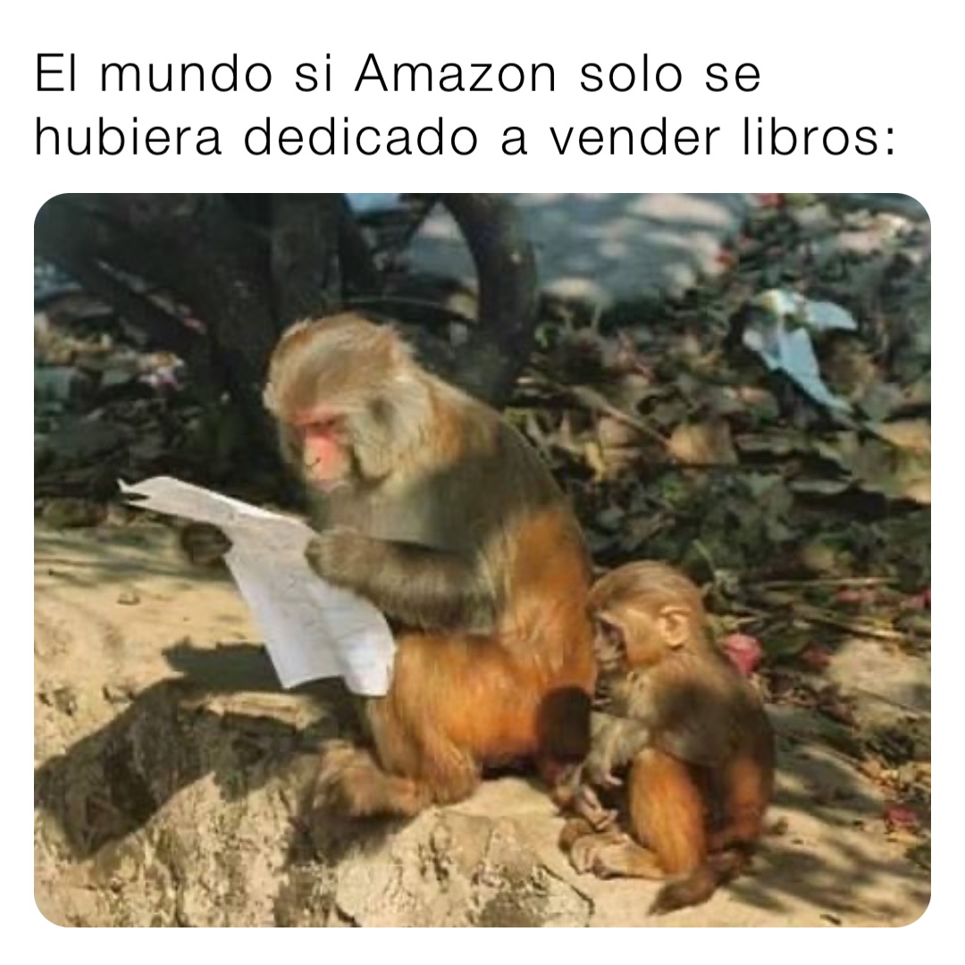 El mundo si Amazon solo se hubiera dedicado a vender libros: