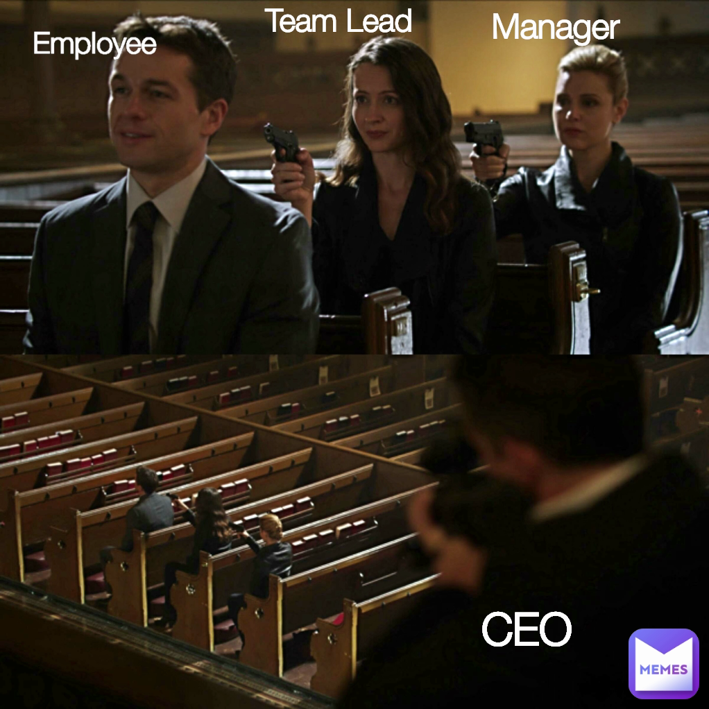 Manager Employee CEO Team Lead