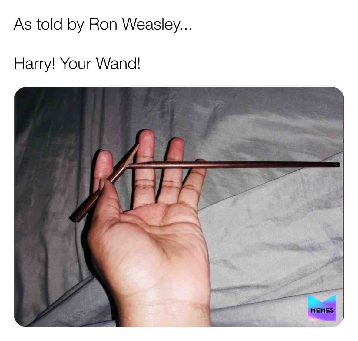 When the quarantine boredom hits and you go back to the basics..😂 #gryffindor #pothead #meme #hogwarts