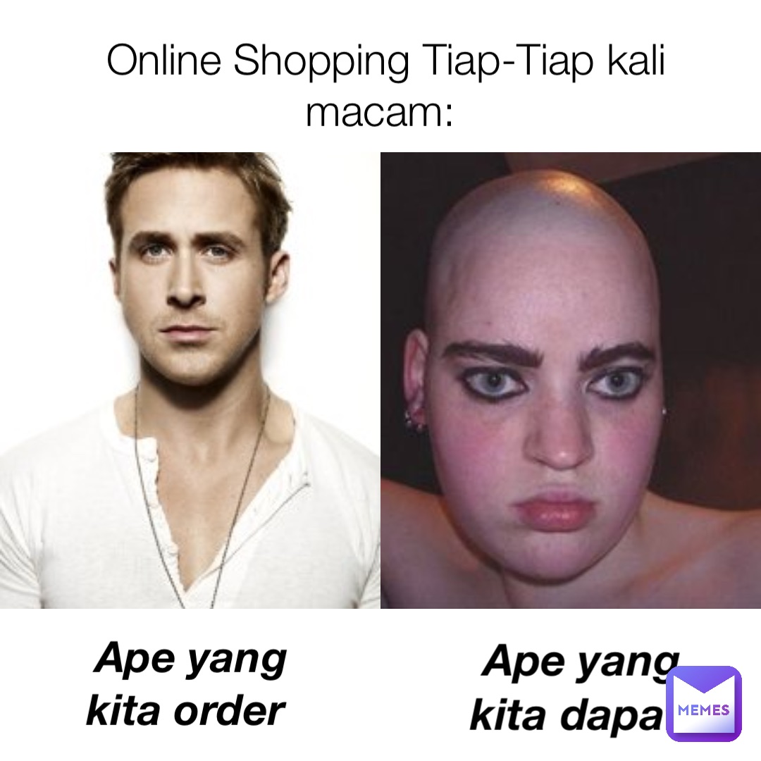 Online Shopping Tiap-Tiap kali macam: Ape yang kita order ape yang kita dapat