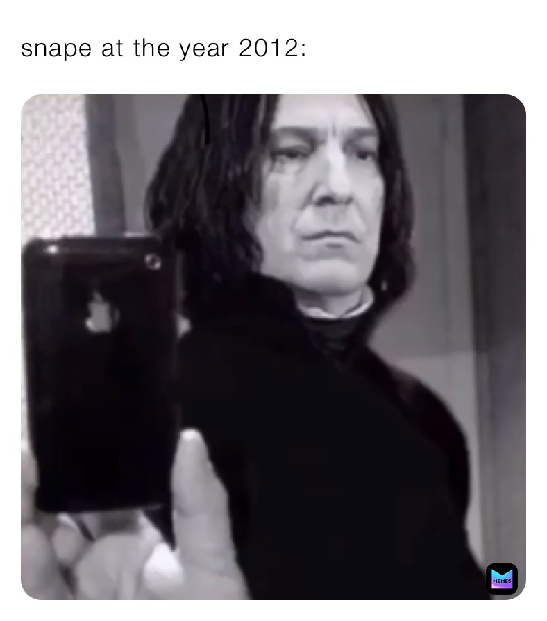 snape at the year 2012: