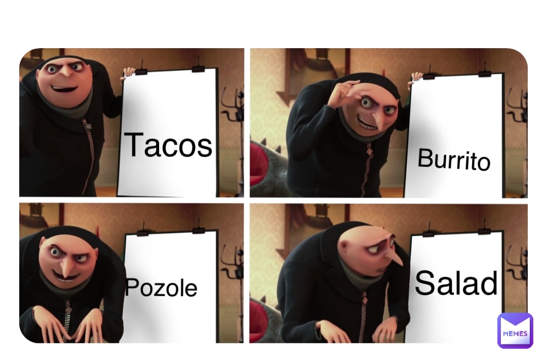 Tacos Burrito Pozole Salad