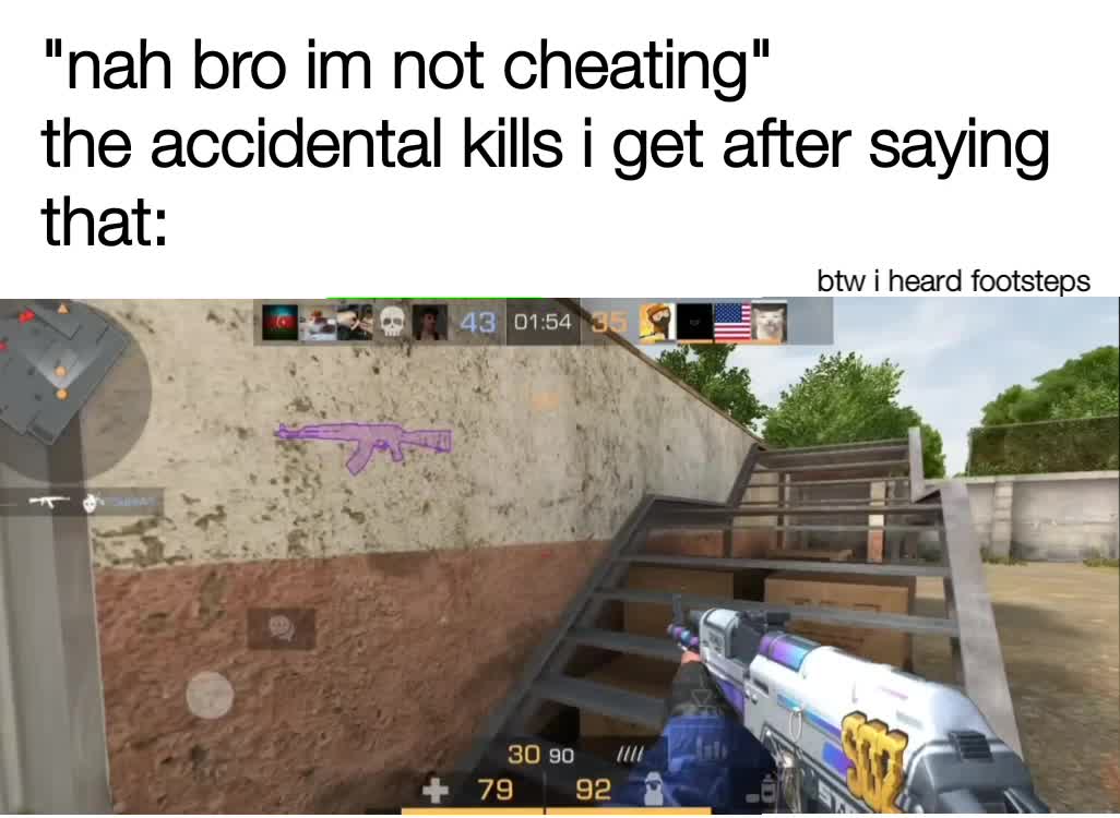 I SWEAR IM NOT CHEATING😭