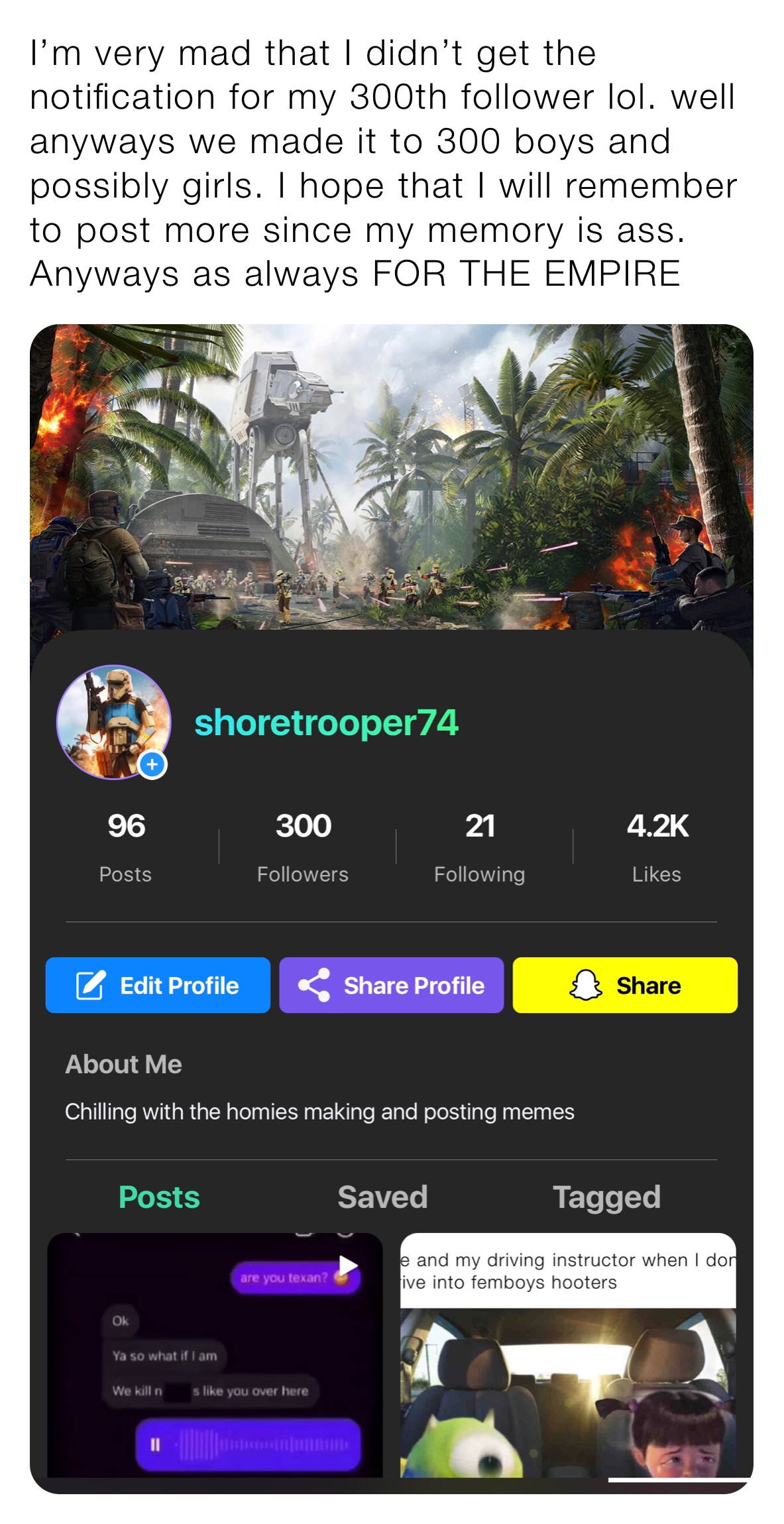 Meme by shoretrooper74