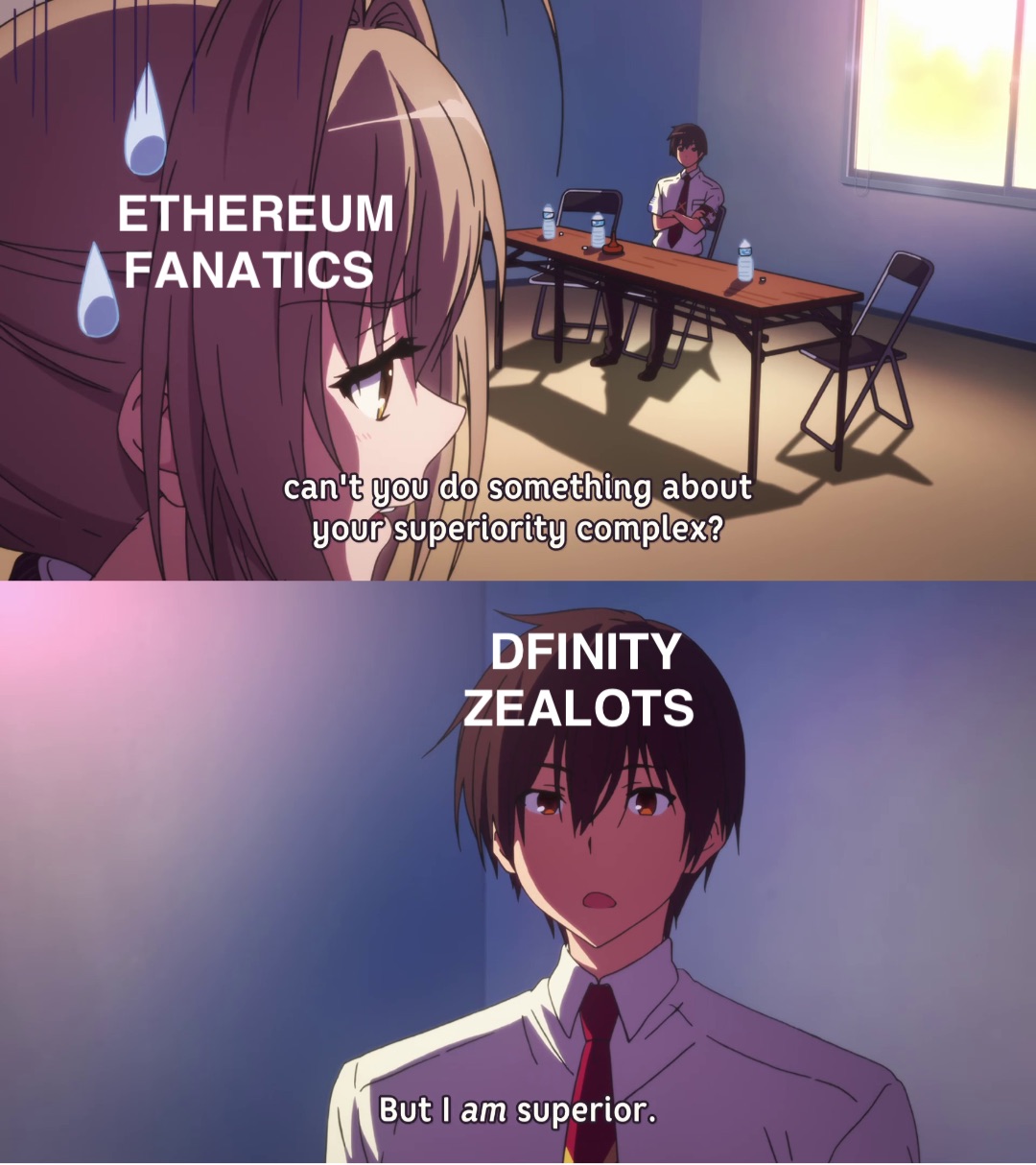 ETHEREUM 
FANATICS DFINITY 
ZEALOTS