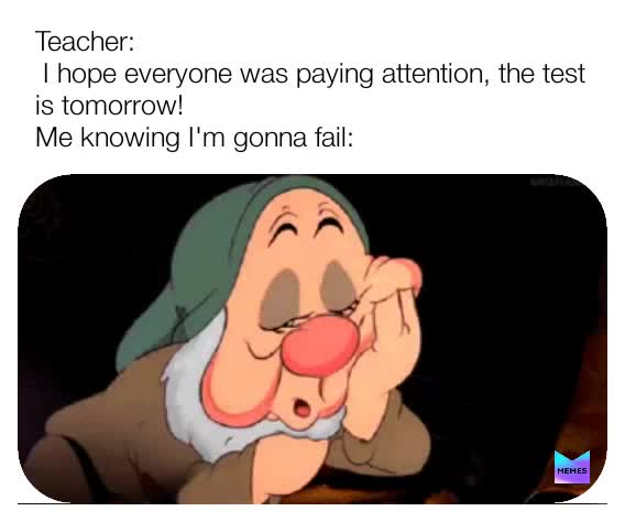 Literally me!