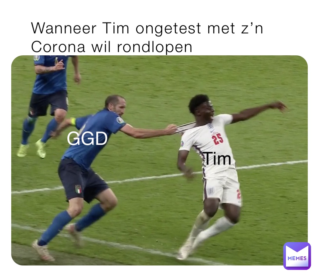 Wanneer Tim ongetest met z’n Corona wil rondlopen GGD GGD Tim