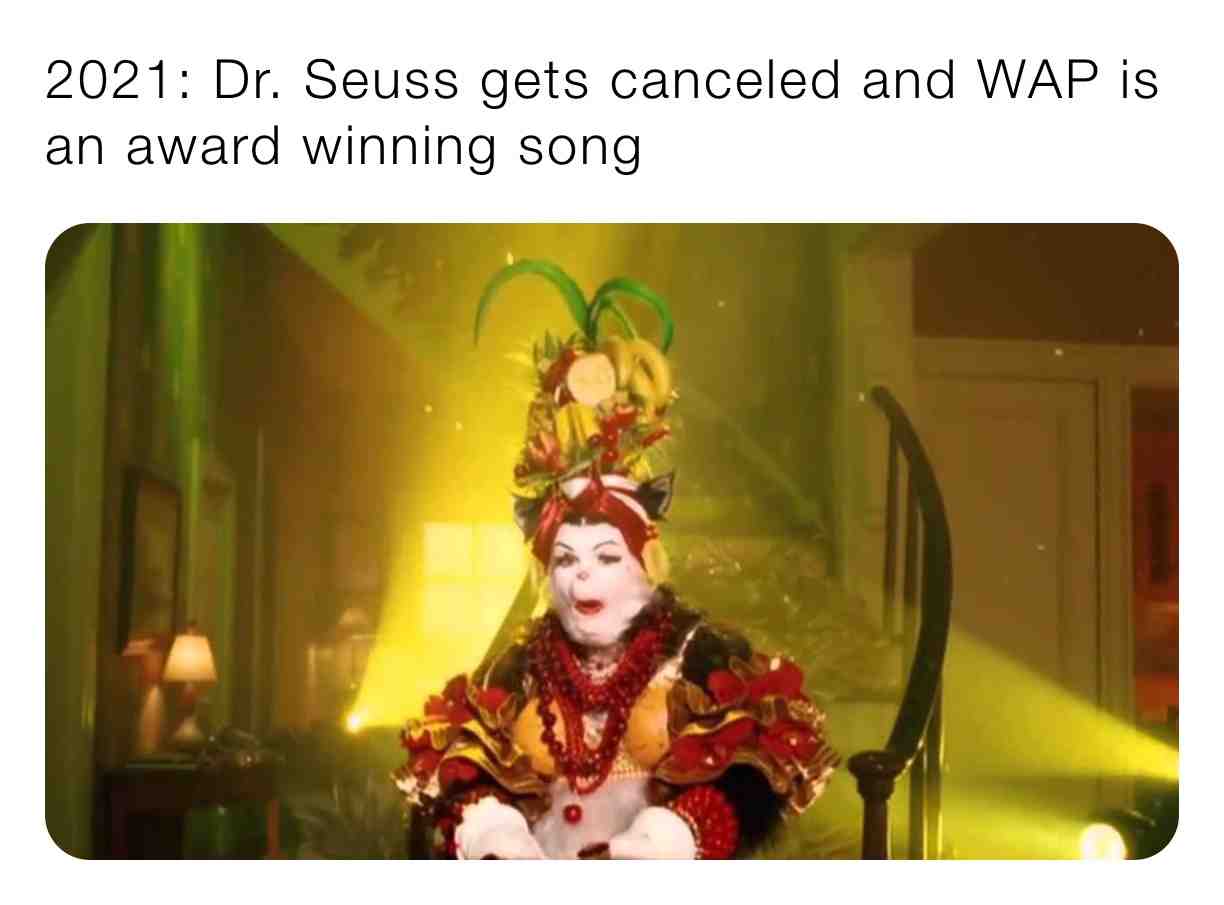 #drseuss  #catinthehat  #wap  #grammy