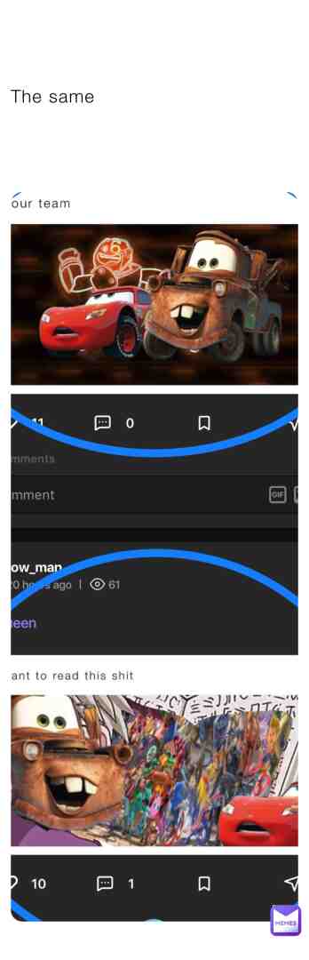 The same