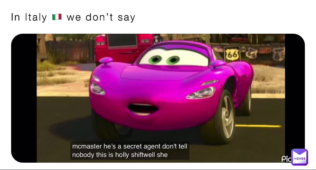 We say