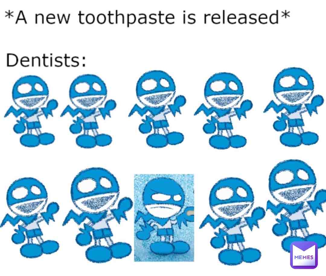 Tooth #toothpaste #dentist #chalkzone #funny #memes