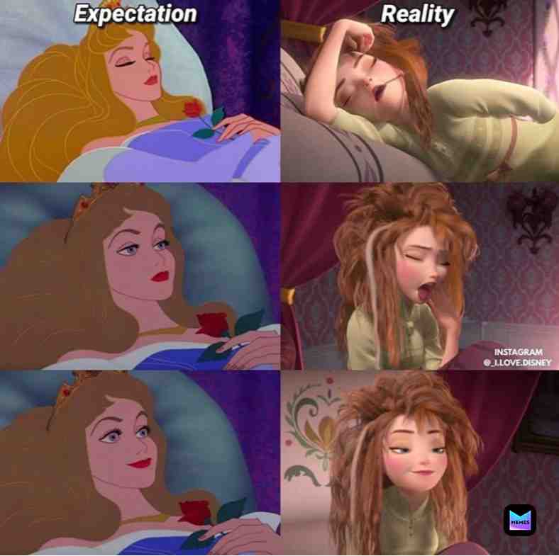 True hahaha 😂  #frozen  #disney  #aurora  #sleep