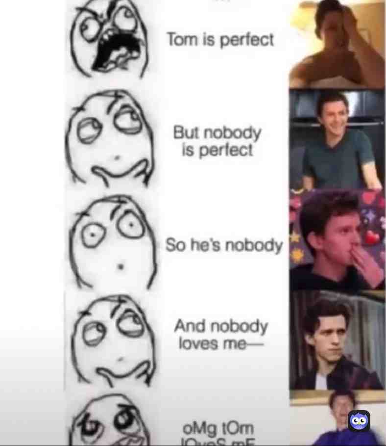 Yesss 😂  #tomholland  #perfect  #marvel  #mcu  #spiderman