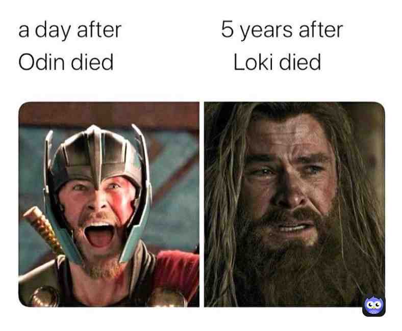 This makes me a little sad😢  #loki  #thor  #endgame  #avengers  #marvel  #mcu  #raknarok