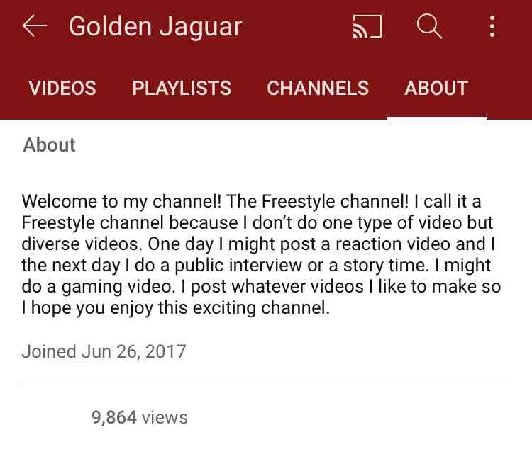 Here’s what my channel about. https://youtube.com/channel/UC6X9Qx2f6F6y425nDg3x-_Q
